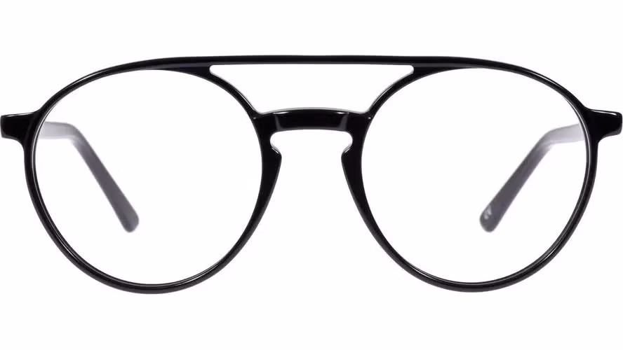 Andy Wolf Black Acetate Glasses (Frames)