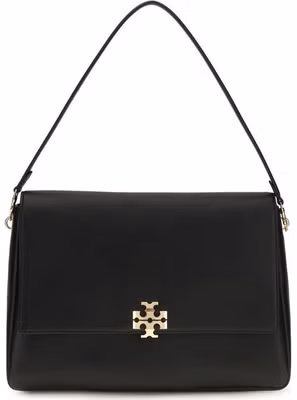 Black Calf Leather Bos Taurus Shoulder Bag