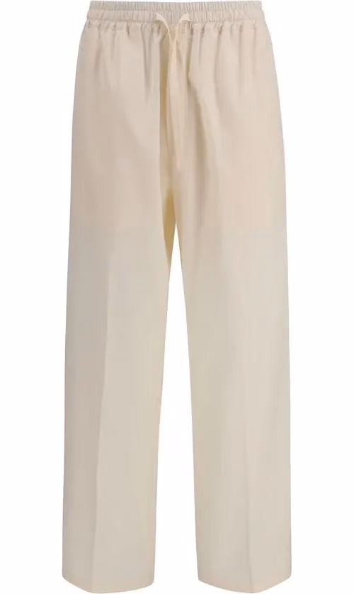 Umit Benan Beige Cotton Casual Pants