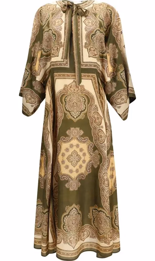 Zimmermann Multicolor Silk Casual Dress