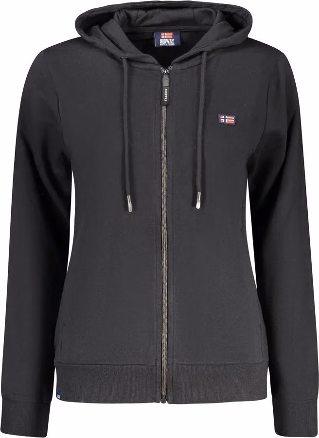 Norway 1963 Black Cotton Women's Sweatshirt