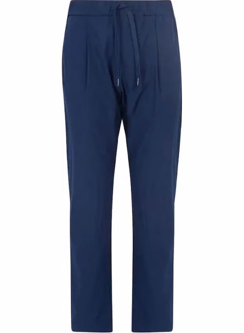 Herno Blue Elastane Casual Pants