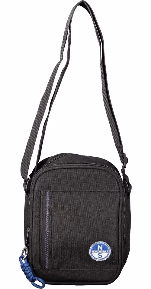 North Sails Black Polyester Men's Shoulder Bag