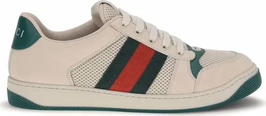 Gucci Beige Polyester Athletic Sneakers