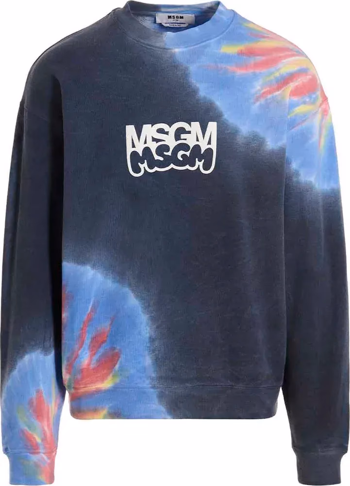 MSGM Multicolor Cotton Sweatshirt