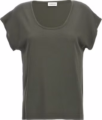 Bicolor Viscose T-Shirt