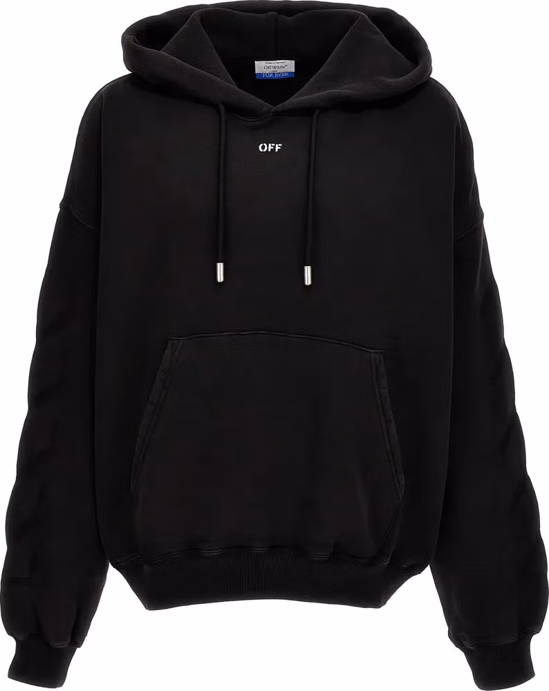 Off-White Gray Cotton Sweatshirt