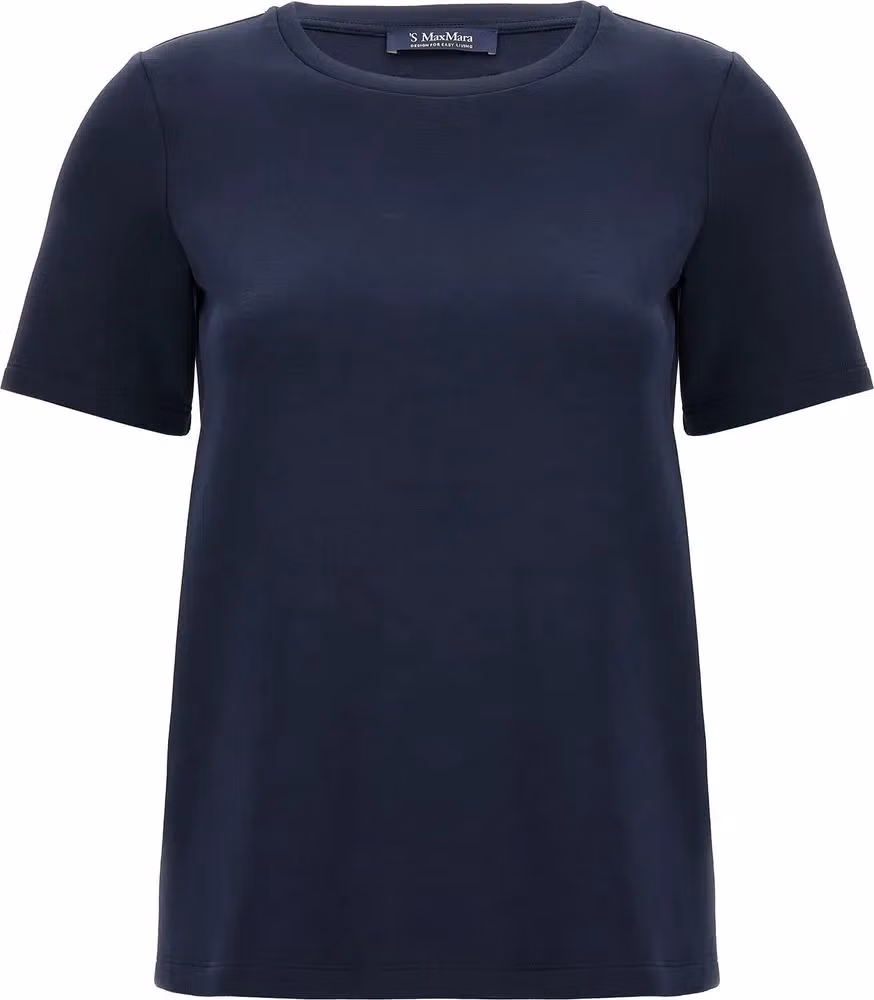 'S Max Mara Blue Cotton T-Shirt
