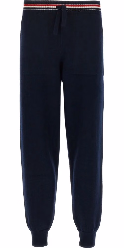 Thom Browne Blue Cashmere Joggers (Workout Pants)