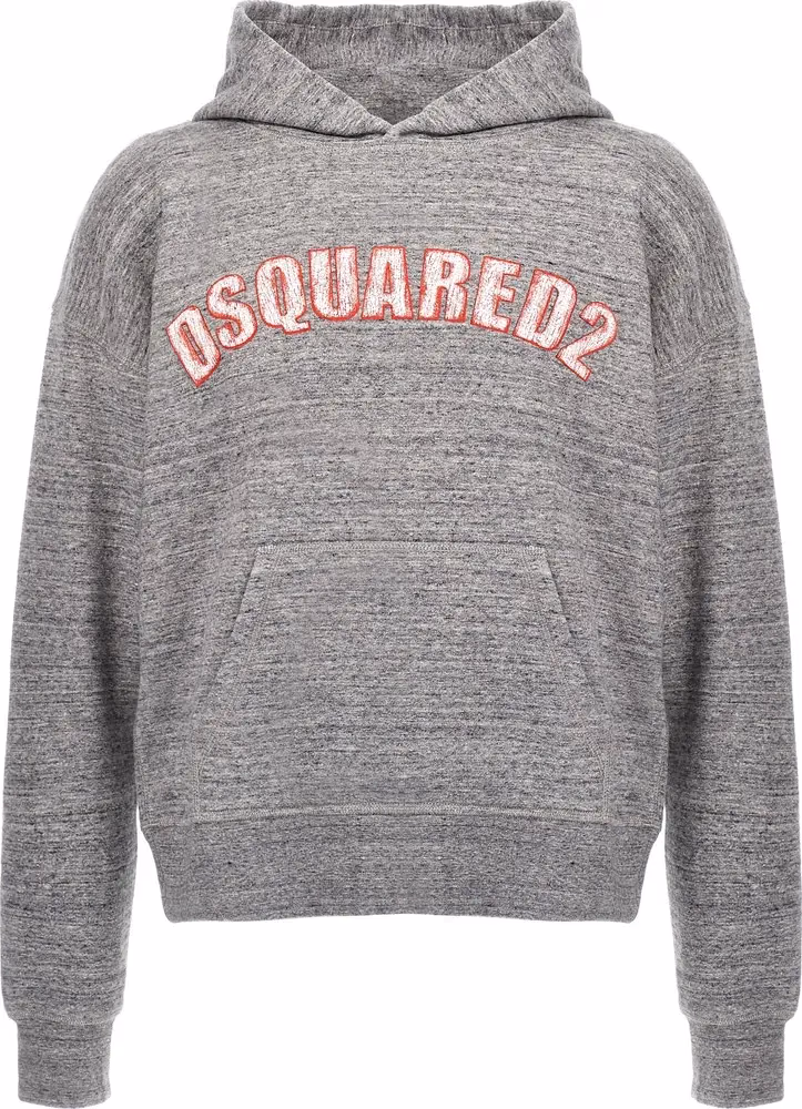 Dsquared² Gray Cotton Sweatshirt