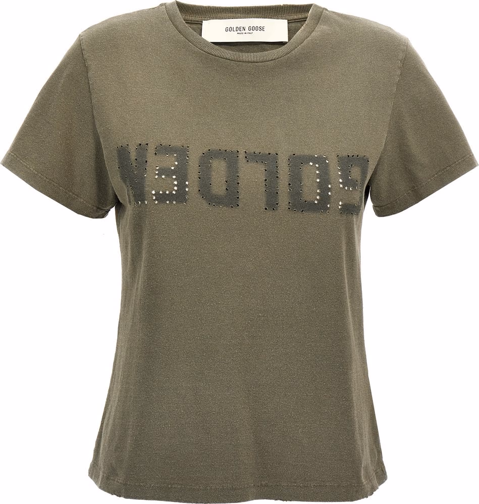 Golden Goose Bicolor Cotton T-Shirt
