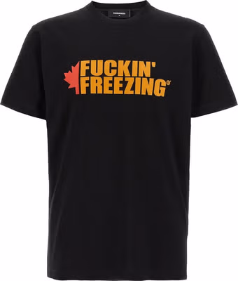 Black Cotton T-Shirt