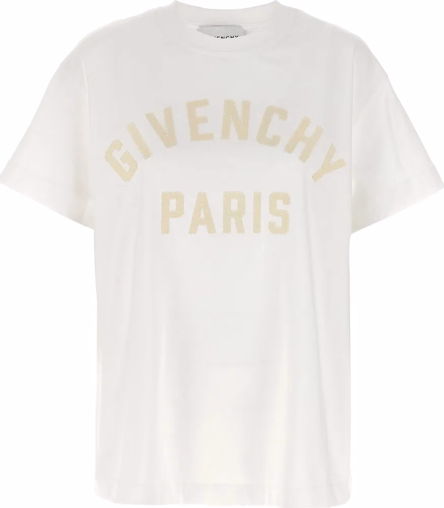 Givenchy White Cotton T-Shirt