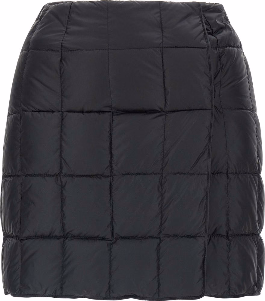 IENKI IENKI Black Nylon Long Skirt