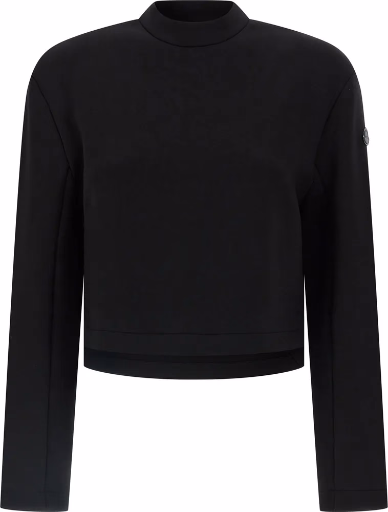 MONCLER GENIUS Black Viscose Sweatshirt