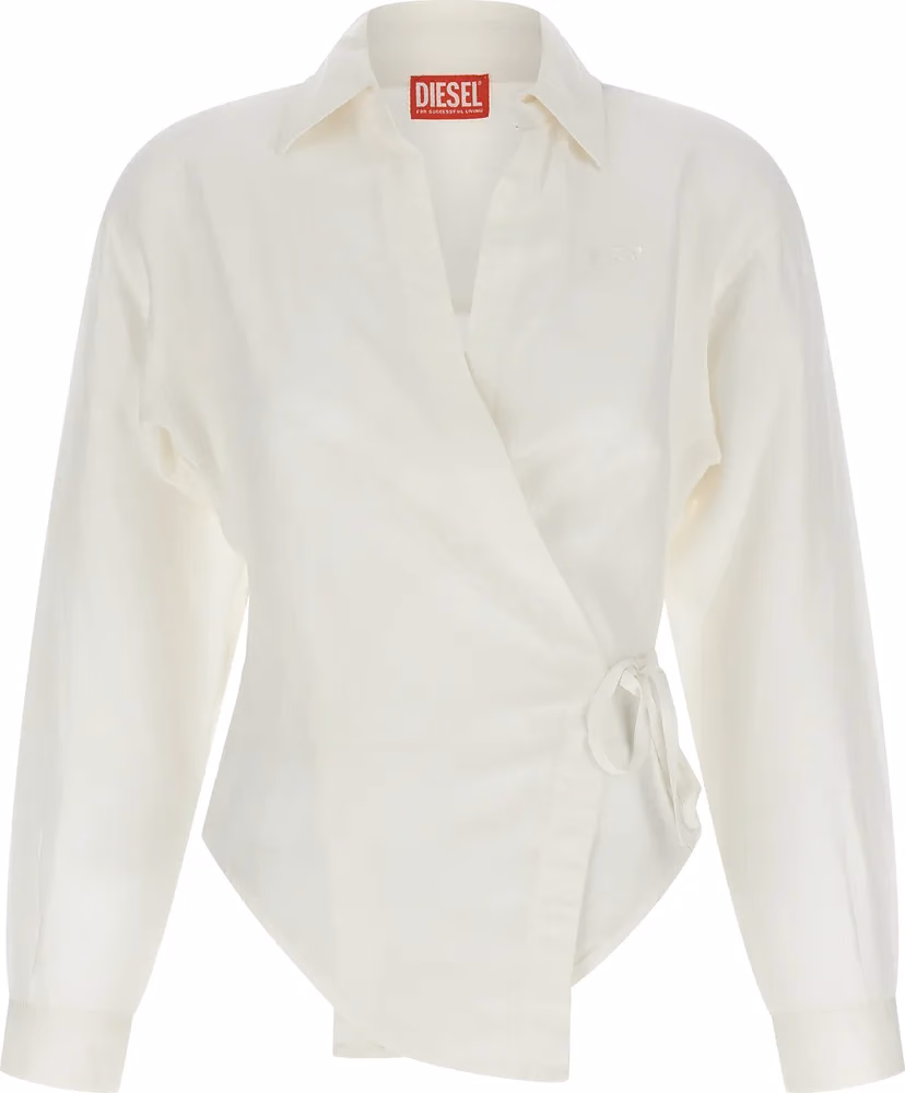 Diesel White Modal Blouse