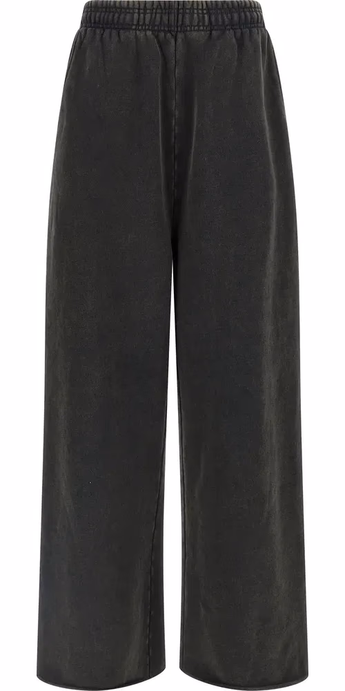 Entire Studios Black Cotton Joggers (Workout Pants)
