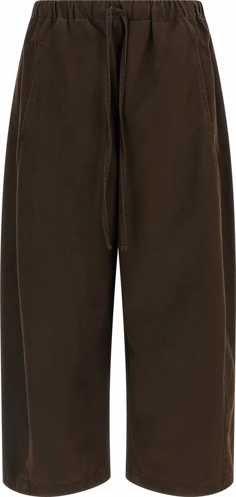 Entire Studios Brown Cotton Casual Pants