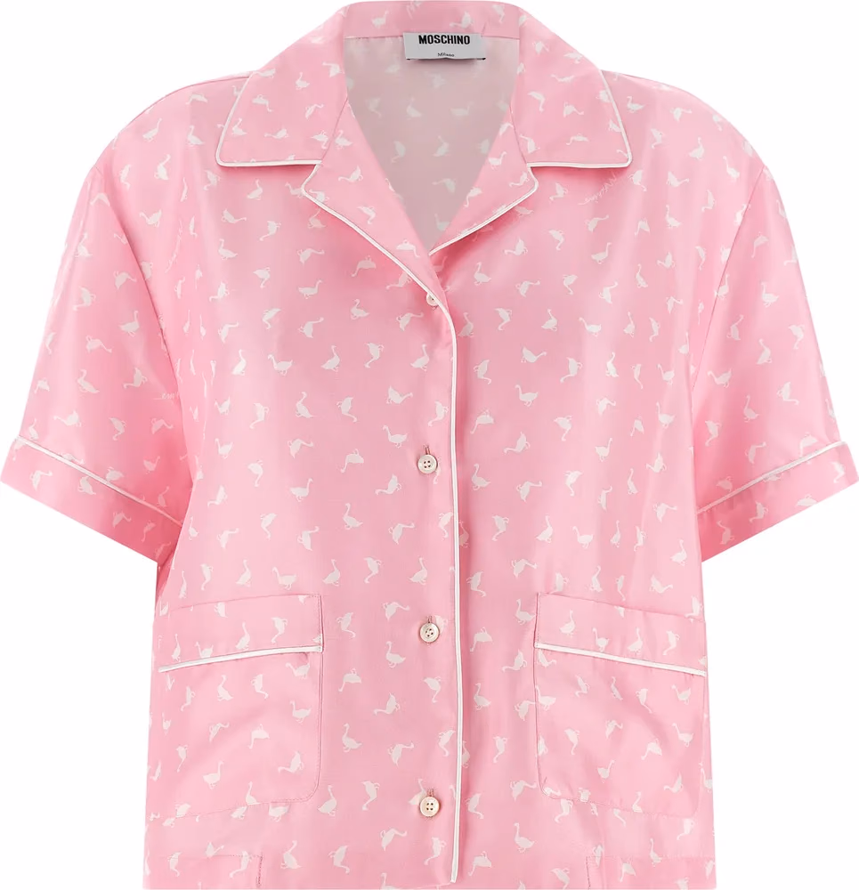 Moschino Multicolor Silk Blouse