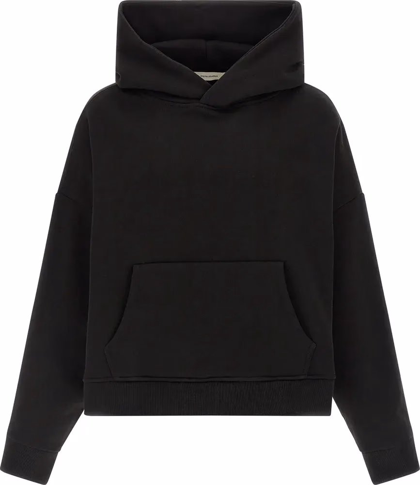 Entire Studios Black Cotton Sweatshirt