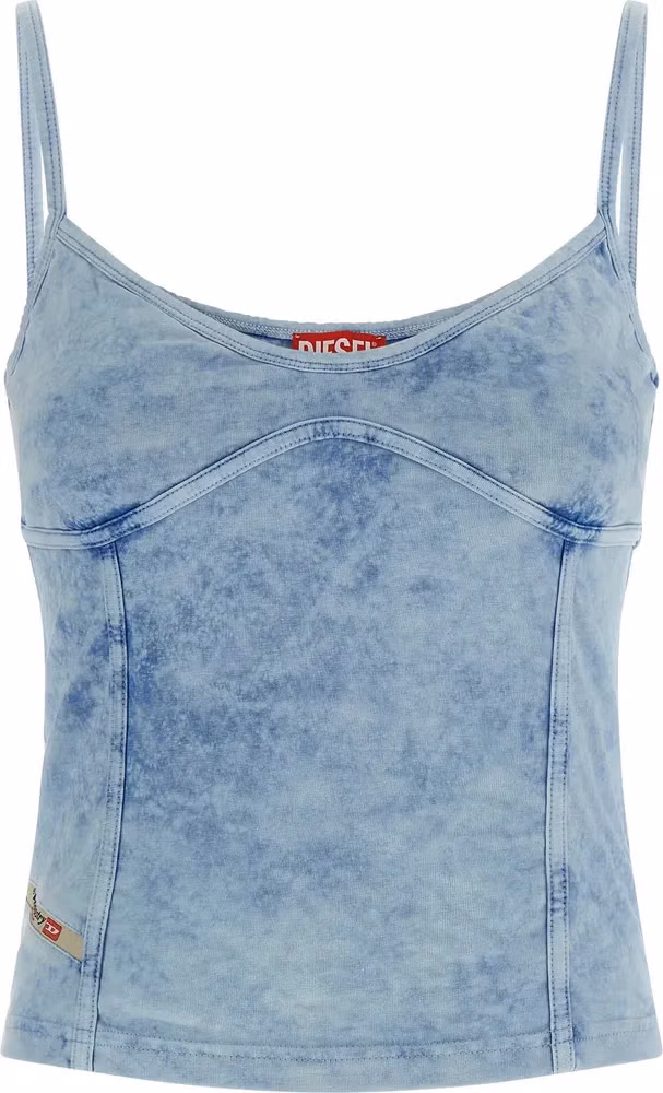 Diesel Blue Cotton Top