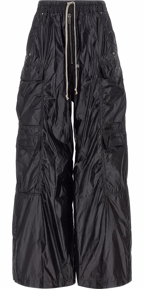 DRKSHDW Black Nylon Cargo Pants