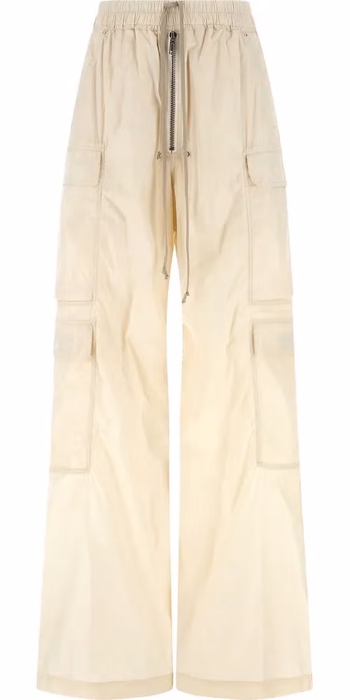 DRKSHDW Beige Nylon Cargo Pants