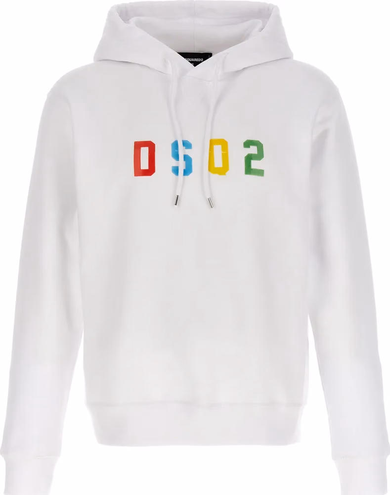 Dsquared² White Cotton Sweatshirt