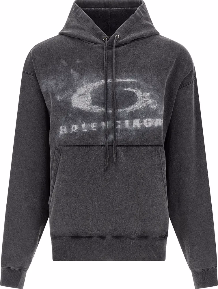 Balenciaga Bicolor Cotton Sweatshirt