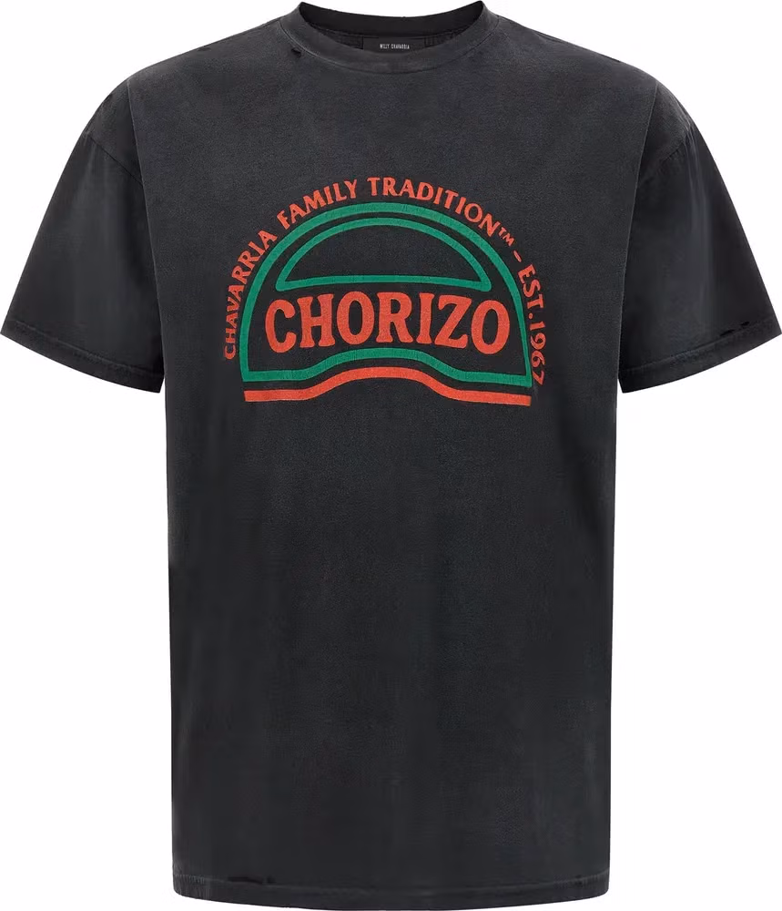 WILLY CHAVARRIA Black Cotton T-Shirt