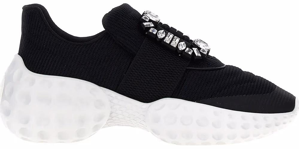 Roger Vivier Bicolor Polyethylene Athletic Sneakers