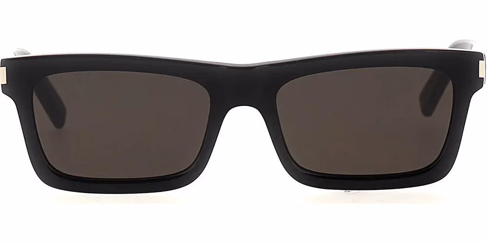 Saint Laurent Black Acetate Sunglasses