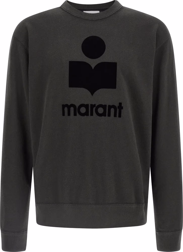 Isabel Marant Black Cotton Sweatshirt
