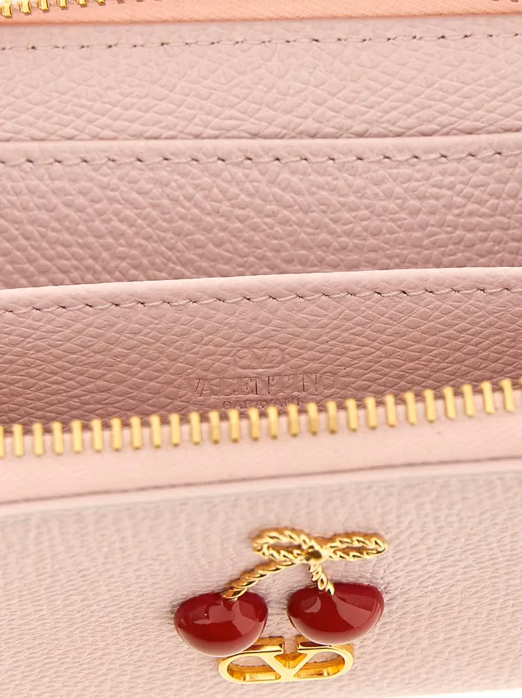 Valentino Garavani Multicolor Calfskin Cardholder