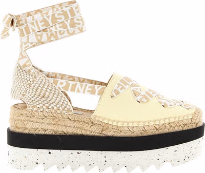 Bicolor Polyethylene Wedge Sandals