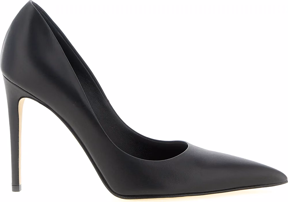 Alexander McQueen Black Calfskin High Heel Pumps