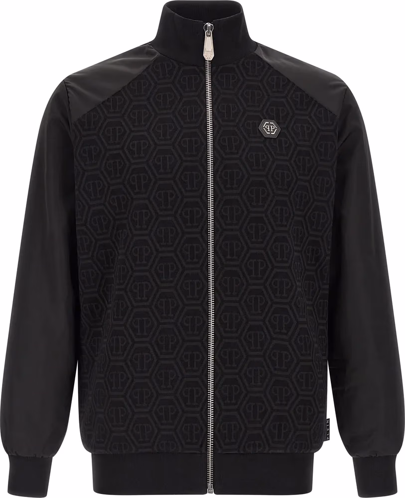 Philipp Plein Black Cotton Sweatshirt