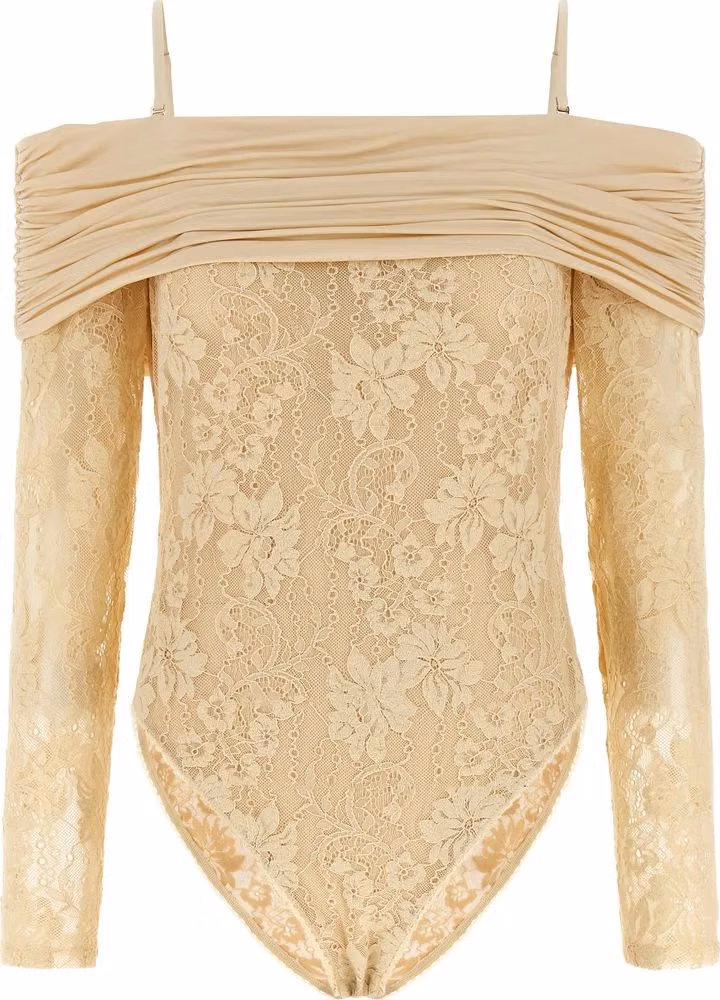 Zimmermann Beige Polyamide Bodysuit