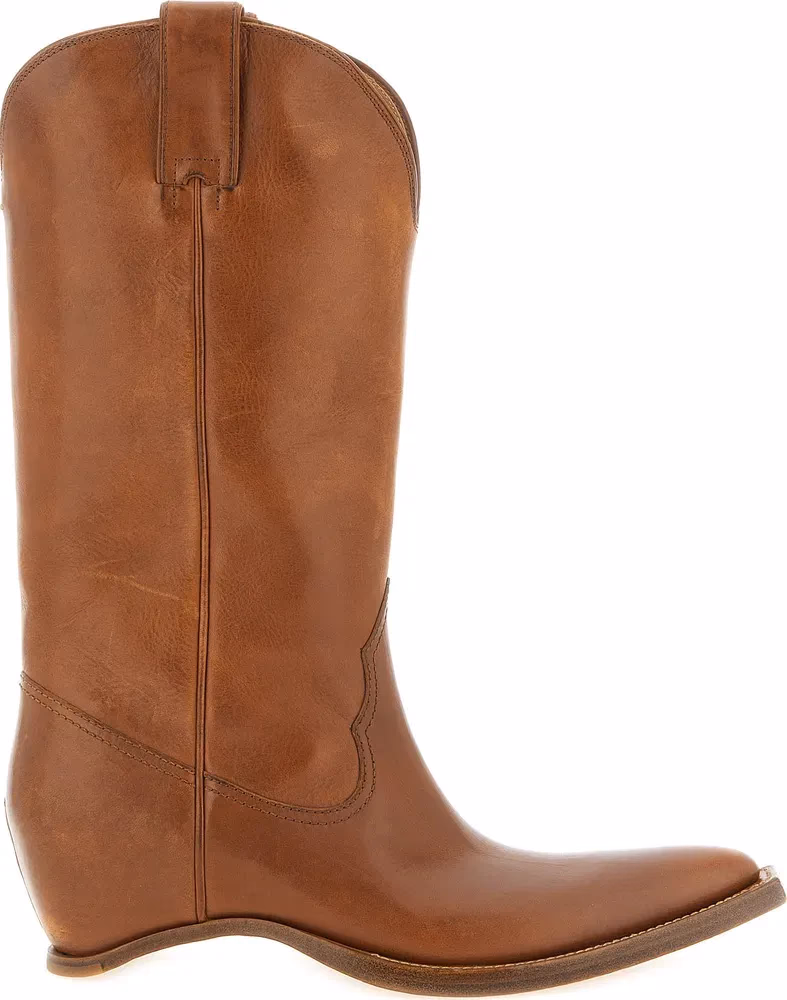 Maison Margiela Brown Bovine Leather Chelsea Boots
