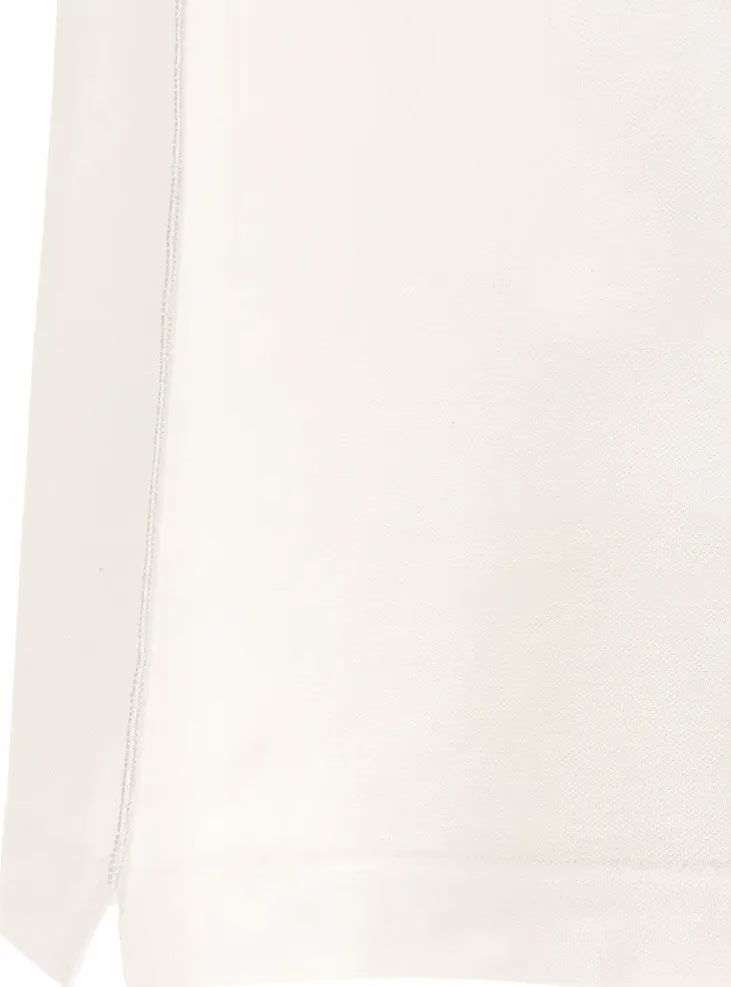 Dolce & Gabbana White Cotton Polo Shirt