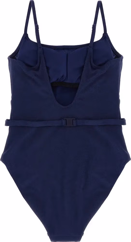 Polo Ralph Lauren Blue Polyester One-Piece Swimsuit