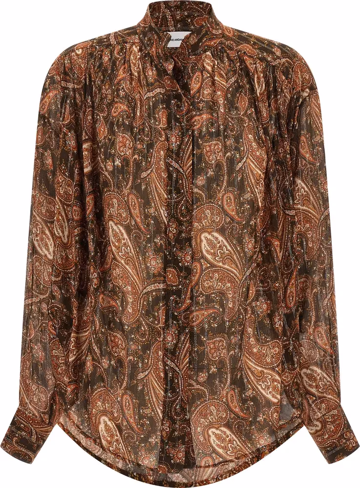 The Andamane Multicolor Viscose Blouse