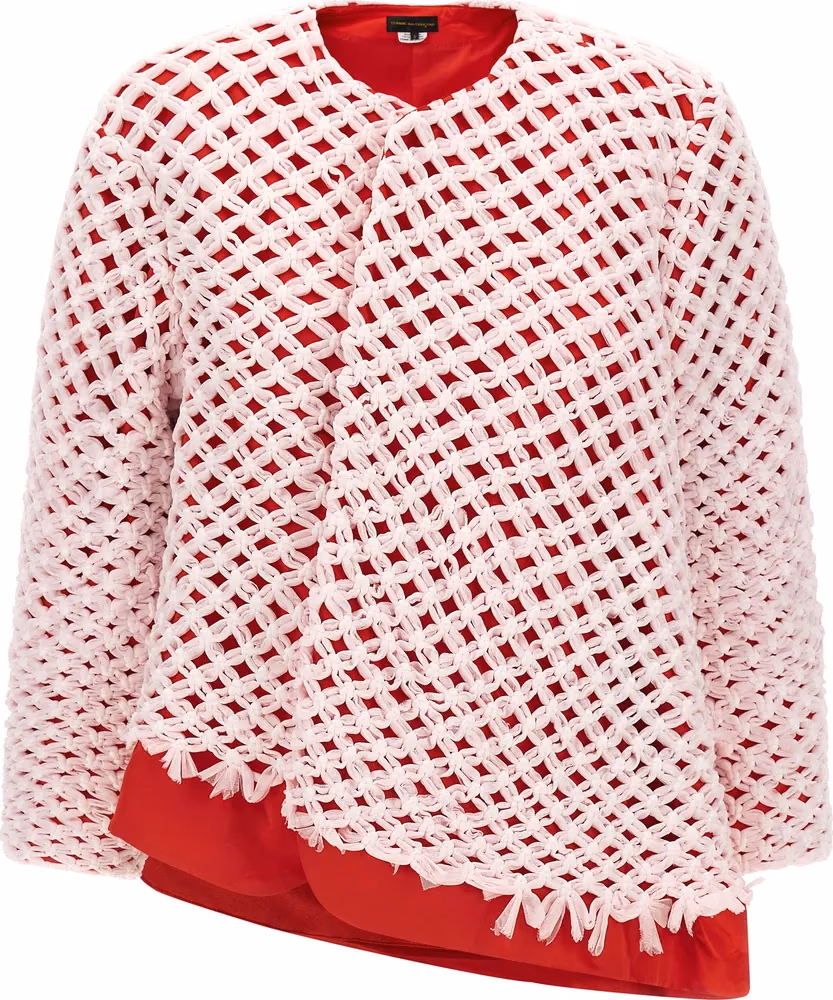 Comme Des Garçons Multicolor Polyester Blazer