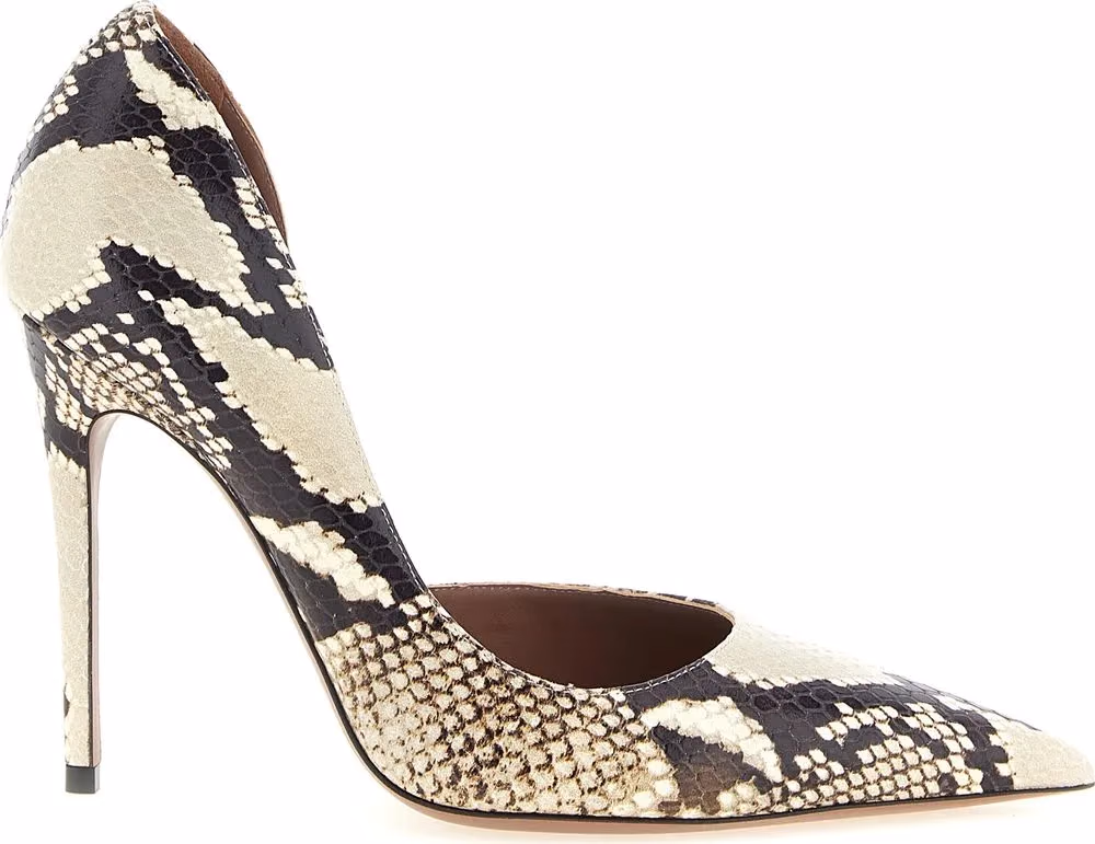 Paris Texas Beige Calfskin High Heel Pumps