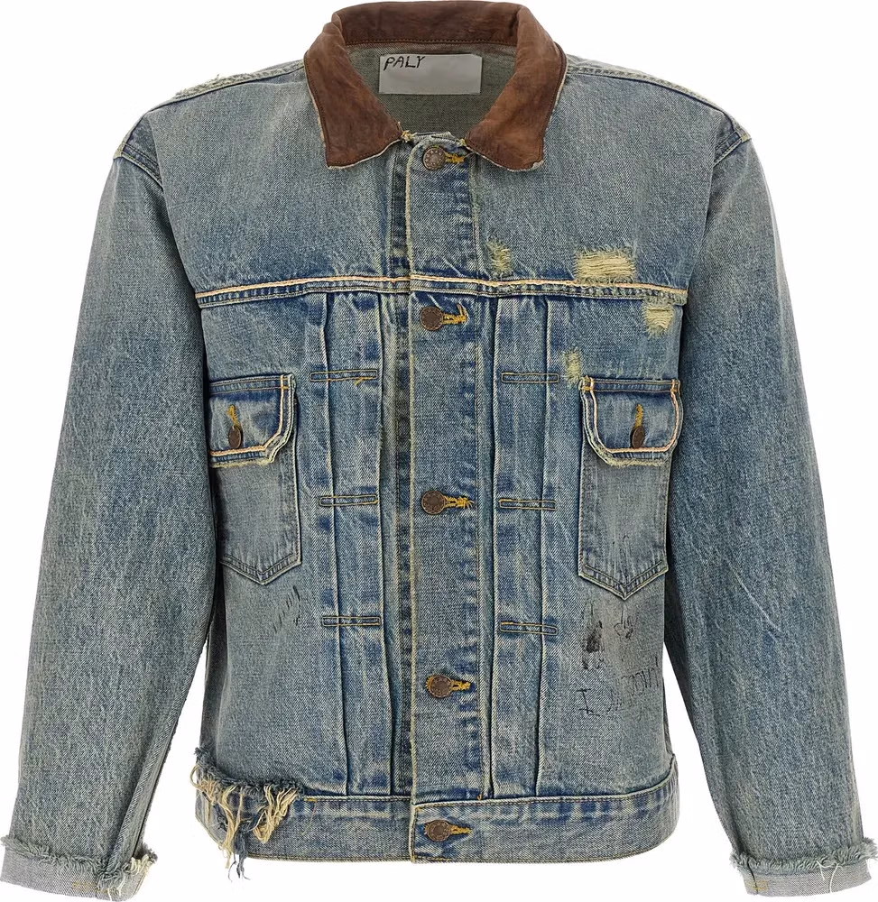PALY Blue Cotton Denim Jacket