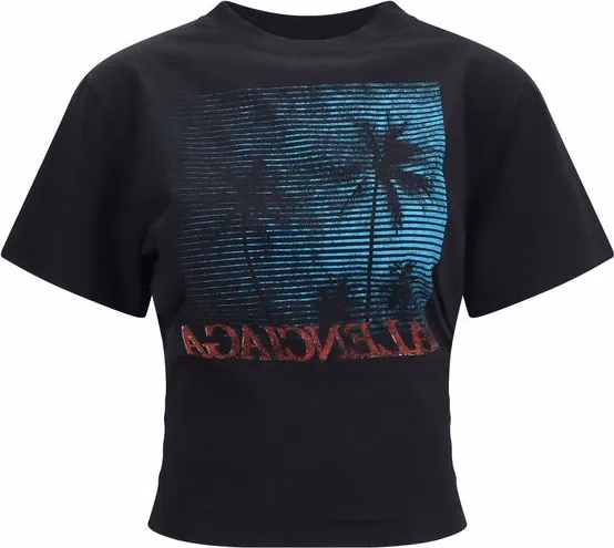 Balenciaga Black Cotton T-Shirt