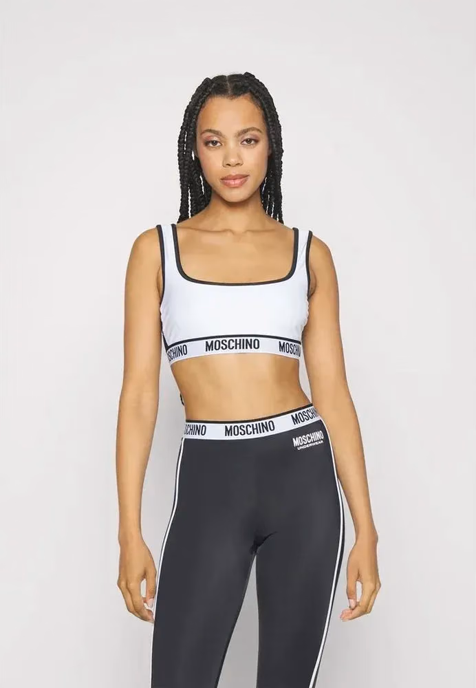 Moschino Multicolor Polyamide Sport Bra