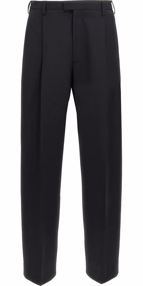 Marni Black Polyester Dress Pants
