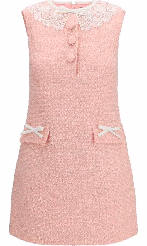 Self-Portrait Multicolor Polyester Casual Dress