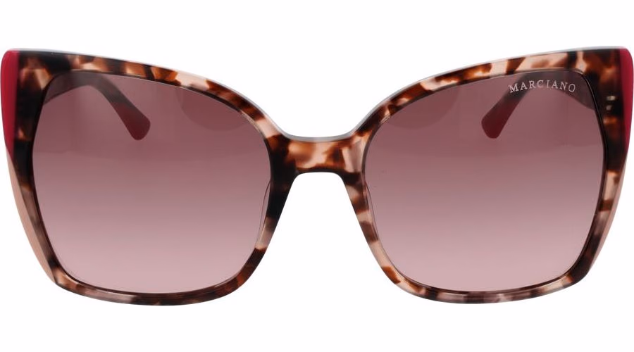 Marciano by Guess Brown Acetate Sunglasses